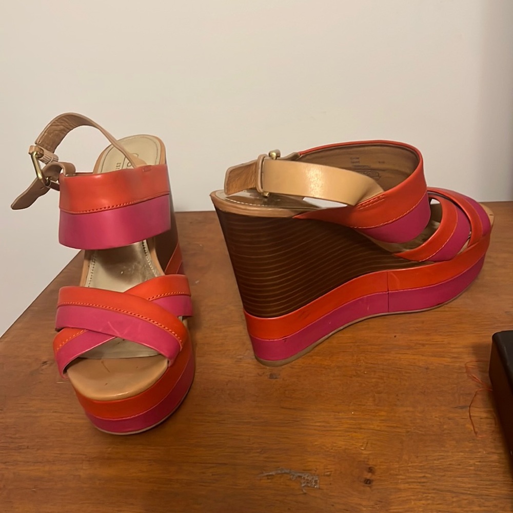 COACH Colorblock Wedges